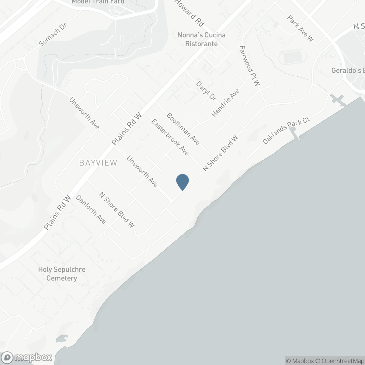 313 NORTH SHORE Boulevard W, Burlington, Ontario L7T 1A6